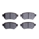 Purchase Top-Quality Rear Premium Ceramic Pads by DYNAMIC FRICTION COMPANY - 1310-1874-00 pa6