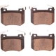 Purchase Top-Quality DYNAMIC FRICTION COMPANY - 1310-2144-00 - Rear Premium Ceramic Pads pa1