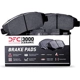 Purchase Top-Quality Rear Premium Ceramic Pads by DYNAMIC FRICTION COMPANY - 1310-2156-00 pa10