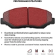 Purchase Top-Quality Rear Premium Ceramic Pads by DYNAMIC FRICTION COMPANY - 1310-2156-00 pa6