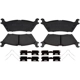Purchase Top-Quality RAYBESTOS - SP2383TRH - Ceramic Rear Disc Brake Pads pa2