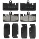 Purchase Top-Quality Rear Premium Ceramic Pads by RAYBESTOS - PGD871C pa1