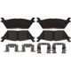 Purchase Top-Quality RAYBESTOS Specialty - SP1790ATRH - Hybrid Rear Premium Ceramic Pads pa5
