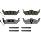 Purchase Top-Quality WAGNER - OEX1012M - Disc Brake Pad Set pa1