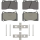 Purchase Top-Quality WAGNER - OEX1050M - Disc Brake Pad Set pa1