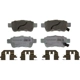 Purchase Top-Quality WAGNER - OEX1088 - OEX Disc Brake Pad Set pa1