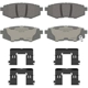 Purchase Top-Quality WAGNER - OEX1124 - Disc Brake Pads pa1