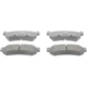 Purchase Top-Quality WAGNER - OEX1315 - Rear Premium Ceramic Pads pa1