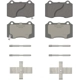 Purchase Top-Quality WAGNER - OEX1428 - Disc Brake Pads pa1