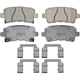 Purchase Top-Quality WAGNER - OEX1430 - OEX Disc Brake Pad Set pa1