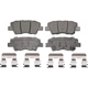 Purchase Top-Quality WAGNER - OEX1594 - OEX Disc Brake Pad Set pa1