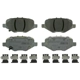 Purchase Top-Quality WAGNER - OEX1612 - Rear Premium Ceramic Pads pa38