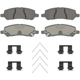 Purchase Top-Quality WAGNER - OEX1647 - OEX Disc Brake Pad Set pa1