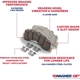 Purchase Top-Quality WAGNER - OEX1809 - OEX Disc Brake Pad Set pa10