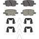 Purchase Top-Quality Rear Premium Ceramic Pads by WAGNER - OEX1914 pa1
