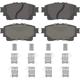 Purchase Top-Quality Rear Premium Ceramic Pads by WAGNER - OEX2183 pa1
