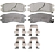 Purchase Top-Quality WAGNER - OEX698 - OEX Disc Brake Pad Set pa1