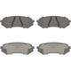 Purchase Top-Quality WAGNER - OEX773 - Rear Disc Brake Pads pa1