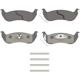 Purchase Top-Quality WAGNER - OEX932 - Rear Disc Brake Pads pa1