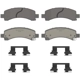 Purchase Top-Quality WAGNER - OEX974 - Rear Disc Brake Pads pa1