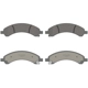 Purchase Top-Quality WAGNER - OEX989 - Rear Disc Brake Pads pa1