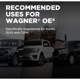 Purchase Top-Quality Plaquettes de frein arrière en céramique qualité supérieur par WAGNER - OEX1033A pa24