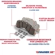 Purchase Top-Quality Plaquettes de frein arrière en céramique qualité supérieur par WAGNER - OEX1057 pa28