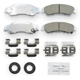 Purchase Top-Quality NRS BRAKE - NC729 - Premium Galvanized Disc Brake Pad Set pa2