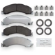 Purchase Top-Quality NRS BRAKE - NS1335 - Rear Premium Galvanized Pads pa3