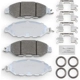 Purchase Top-Quality Rear Premium Galvanized Pads by NRS BRAKE - NS1649 pa2