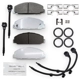 Purchase Top-Quality NRS BRAKE - NS1683 - Premium Galvanized Disc Brake Pad Set pa2