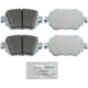 Purchase Top-Quality NRS BRAKE - NS1779 - Rear Premium Galvanized Pads pa6