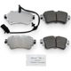 Purchase Top-Quality Rear Premium Galvanized Pads by NRS BRAKE - NS1898 pa1