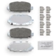 Purchase Top-Quality NRS BRAKE - NS2081 - Rear Premium Galvanized Pads pa1