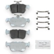 Purchase Top-Quality NRS BRAKE - NS2384 - Premium Galvanized Disc Brake Pad Set pa1