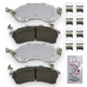 Purchase Top-Quality NRS BRAKE - NS2414 - Premium Galvanized Disc Brake Pad Set pa2