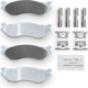 Purchase Top-Quality Rear Premium Galvanized Pads by NRS BRAKE - NS966A pa4