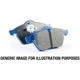 Purchase Top-Quality Plaquette  de frein arriére organique premium par EBC BRAKE - DP51824NDX pa1