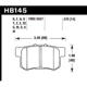 Purchase Top-Quality HAWK PERFORMANCE - HB145W.570 - Rear Premium Pads pa2