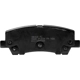 Purchase Top-Quality Rear Premium Pads by HAWK PERFORMANCE - HB803G.639 pa1