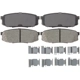 Purchase Top-Quality SILENCER - OR1304 - Disc Brake Pad pa1