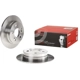 Purchase Top-Quality Rear Premium Rotor by BREMBO - 08.4738.14 (1 Qty) pa4