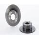 Purchase Top-Quality Rear Premium Rotor by BREMBO - 08.5743.11 pa2