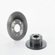 Purchase Top-Quality Rear Premium Rotor by BREMBO - 08.5743.11 pa4