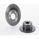 Purchase Top-Quality Rear Premium Rotor by BREMBO - 08.5743.11 pa8