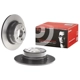 Purchase Top-Quality Rear Premium Rotor by BREMBO - 08.7019.81 pa3