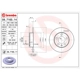Purchase Top-Quality Rear Premium Rotor by BREMBO - 08.7165.11 pa1