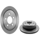 Purchase Top-Quality Rear Premium Rotor by BREMBO - 08.7518.81 pa4