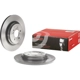 Purchase Top-Quality Rear Premium Rotor by BREMBO - 08.7607.11 (1 Qty) pa8