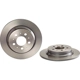 Purchase Top-Quality Rear Premium Rotor by BREMBO - 08.7765.11 pa4